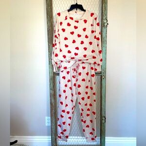 NWT Valentine Pajamas. Size Small.